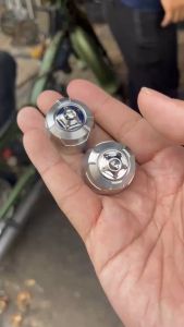 Cặp gù inox salaya gắn ghi đông chống đổ xe máy