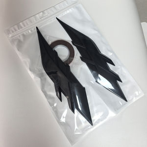 2PCS Auto Headlight Eyebrow Universal Car Lamp Cover Sticker Self-Adhesive Stripe Decal Decoration for Cars Bodys