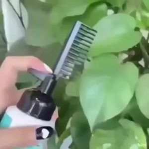 【ready stock】 Natural Herbal Hair Relaxer Smooth Straight Hair Cream With Comb Hair Straightening Nourishing Relaxer Cream 一梳直 直发膏家用 Natural Herbal Hair Conditioner Smooth and Straight Hair Cream