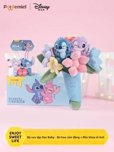Potdemiel | Couple Commemorative Stich Plush Flower Bouquet