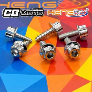 HENG CLICK V3 BATOK BOLTS / BODY BOLTS 6pcs CNC LEFT & RIGHT