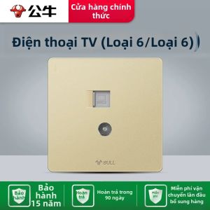 Bull | Ổ Cắm Tường 5 Lỗ Hỗ Trợ Điều Hòa 16A