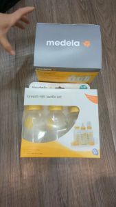 [Bản Mỹ] Bình Trữ Sữa Medela 150ml/250ml cổ hẹp(Tách Lẻ 1 Bình)