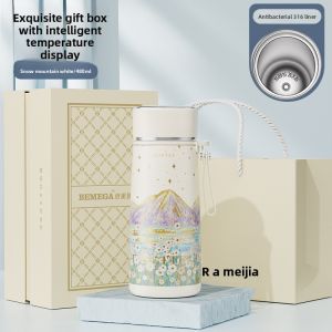 Bemega | Aesthetic Ceramic Insulated Tea Cup for Ladies