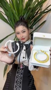 ANYA NAKARA รุ่น White Diamond อัญญากำไลข้อมือพญานาค