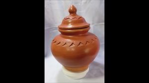 หม้อน้ำ หม้อใส่น้ำดื่ม ตกแต่งร้านค้า บ้านสวน ขนาด 22 x 26 ซม.ของฝาก เชียงใหม่(สั่งไม่เกิน2ชิ้นต่อหนึ่งคำสั่งซื้อ)