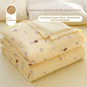 Thin Washable Summer Blanket Double Size