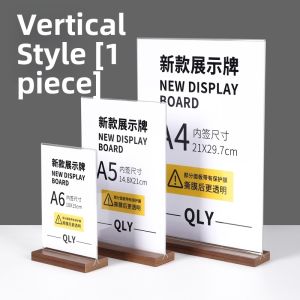 QINLEYI | Acrylic Price Sign Display Stand
