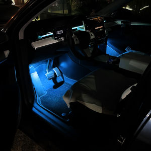 For Skoda Octavia Pro A8 MK4 Superb 3 Rapid Kodiaq Karoq For Seat Leon MK3 Ibiza Ateca Toledo Car Footwell Lights Accessories