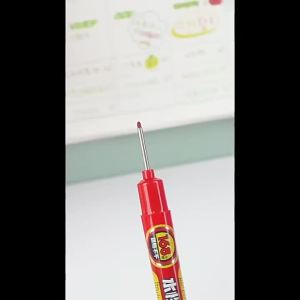 Bộ Bút Đánh Dấu Lỗ Sâu Đầu Dài 45mm Dành Cho Thợ Mộc - 4-60 Chiếc Màu Đen/xanh Dương/đỏ/trắng Dùng Cho Đo Lường Đồ Gỗ Dụng Cụ Cầm Tay