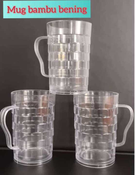 Cangkir Bambu Bening Merek Victory Lazada