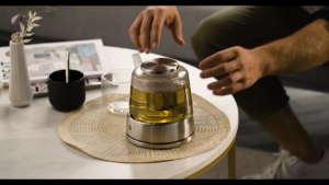 ZWILLING Sorrento Plus 800ml Teapot & Teapot Warmer Set of 3 Double Wall Borosilicate Glass