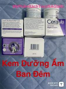 Kem tái tạo da ban đêm CRV Skin Renewing Night Cream 48g Hàng USA