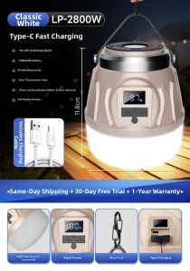 BOLUNKE | Ultra Bright Emergency Portable LED Lighting Lamp