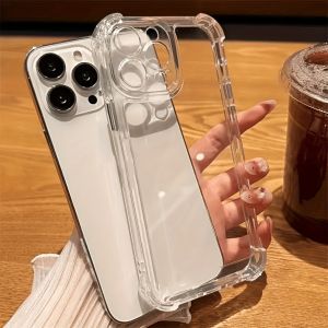 JIFANPAUL | Anti-Shock Silicone Case for iPhone 17 Pro Max 14 13 12 Pro Max 11 XS Max XR