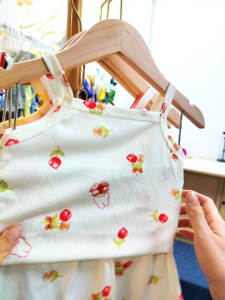 DT6 * Size 6 months - 5 Years Old Baby Girls Singlet+Pants Set Fashion Summer Sleeveless Set Wear Baju Budak Perempuan