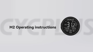Đồng hồ đo tốc độ xe đạp định vị vệ tinh GPS CYCPLUS M2 kết nối Blutooth 5.0 ANT+