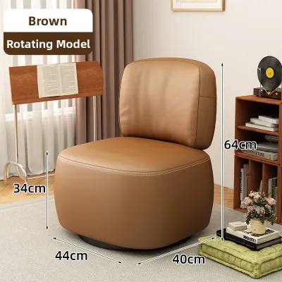 Rotatable Cream Style Living Room Chair