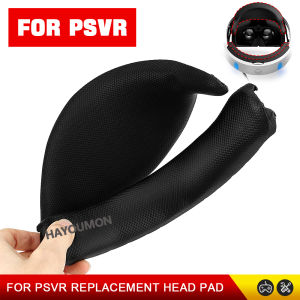 Black Head Strap Pad Breathable Anti-Sweat Cushion For PSVR Gen1 Gaming Accessory