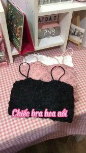 Áo Ống Ren Hoa Có Mút Ngực Freesize - Áo Quây Không Cần Bra Co Giãn Êm Mặc Hằng Ngày Chống Tuột