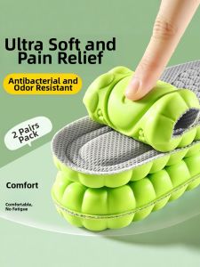 ZUYINBULUO | Shock Absorbing Deodorizing Sweat Absorbent Insoles