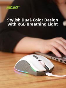 Acer | Wired Gaming Mouse for Desktop and Laptop LOL Esports FPS Macro Mouse