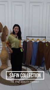 Safin Celana Wanita Celana Panjang Wanita Celana Kulot RIB