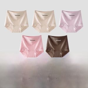 miiow | High Waist Seamless Womens Underwear Pure Cotton Antibacterial Soft Breathable Comfortable Cotton Briefs Short Pants