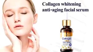 Collagen Face Serum Anti-Aging Wrinkle Lift Firming Moisturizing Shrinks Pores Skin Care Essence