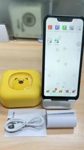 เครื่องปริ้นพกพา หลายสี Mini Printer เครื่องปริ้น ไม่ใช้หมึก เครื่องพิมพ์ความร้อน ปริ้นใบปะหน้าพัสดุ