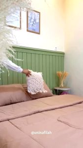 Finetrus - Bedcover Set Sprei Flat Untuk ketebalan 39 cm