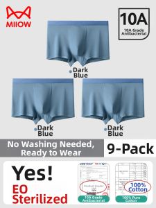 MiiOW | Disposable Cotton Mens Briefs Sterilized No-Wash Travel