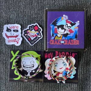 Gelang Joker & Harly Queen Couple Riques Inisial Free Stiker