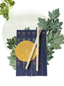 เทียนหอมสำหรับทำความสะอาดหู อบไผ่ ไม่ติดฝุ่น ใช้ในสถานที่ให้บริการความงาม ไม่ต้องใช้ซ้ำ ไฟประทับ สำหรับใช้ในบ้าน