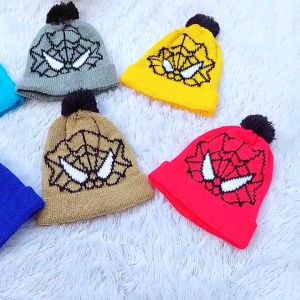 TOPI RAJUT BAYI SPIDERMAN 0-2 TAHUN