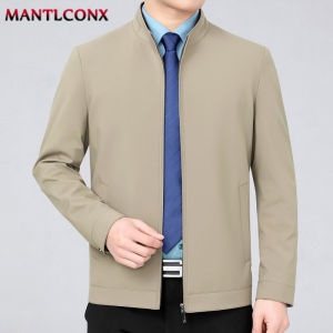 Men's Loose Business Jacket & Solid Color Thin Casual Jackets: Perfect Outerwear for Office & Social Settings