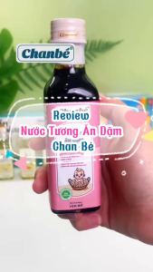 Nước tương ăn dặm chiết xuất nấm men tiêu chuẩn "3 Không" Chan Bé chai 100ml thủy tinh