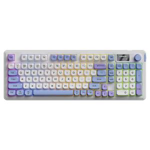Microstep | Quiet RGB Mechanical Feeling Keyboard Mouse Set for Office and Women