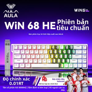 AULA | Bàn Phím Cơ Trục Từ Cho Chơi Game Và Văn Phòng Có Dây