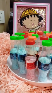 30PCS SOUR FRUIT FIZZY POWDER BLUEBERRY STRAWBERRY AND ORANGES LOOTBAG FILLERS SUGAR CRASH