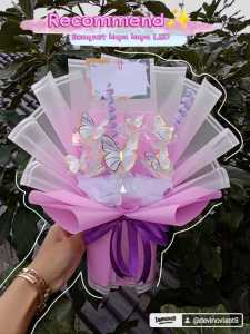 Buket kupu-kupu led//Hadiah Ulang tahun anniversary