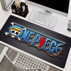 Bandai | Rubber Mouse Pads Large E-sports Gamer Mat 90x40cm O-one P-piece Anime Desk Mat Computer Keyboard Pad Durable Gaming Mausepads