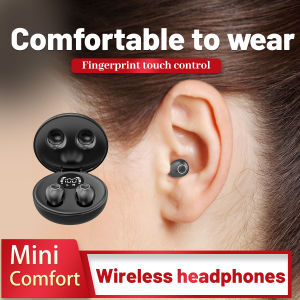 SK31 Invisible 5.4 Bluetooth Wireless Earphones Sleeping Earbuds Work Sports Mini Headphones 4D HIFI Bass Sound Quality Headset