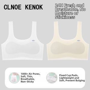 Summer Thin Breathable Seamless Bra for Girls in Developmental Stage