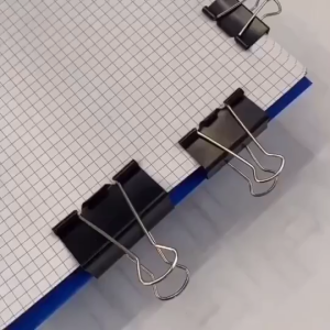Black Binder Clip Multipurpose Binder 12pcs/Box 19mm 25mm 32mm 41mm 51mm
