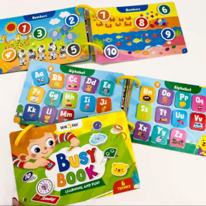 [Bear Tale] Busy Book -Reusable Activity Book 26 Pages