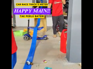 15FT CAR TRACK RACE 5 Meter Set Racing Track DIY + 4 CAR Die-Cast HOTWHEEL Car Race