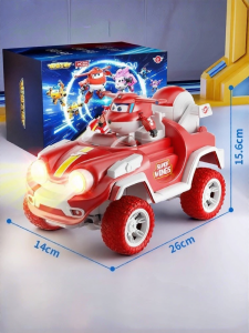 LIVING STONES | Super Wings RC Transforming Robot Toy