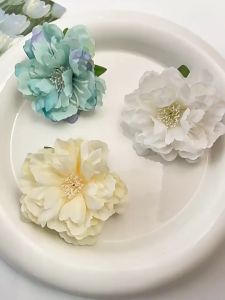 สไตล์เกาหลีฤดูร้อนฤดูใบไม้ผลิบรรยากาศดอกกุหลาบคลิปผมหน้าม้าผู้หญิงแตกกิ๊บด้านเป็ดปากเครื่องประดับผม ACFUNY