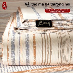 LUOLIQI | Bộ Drap Cotton 100%